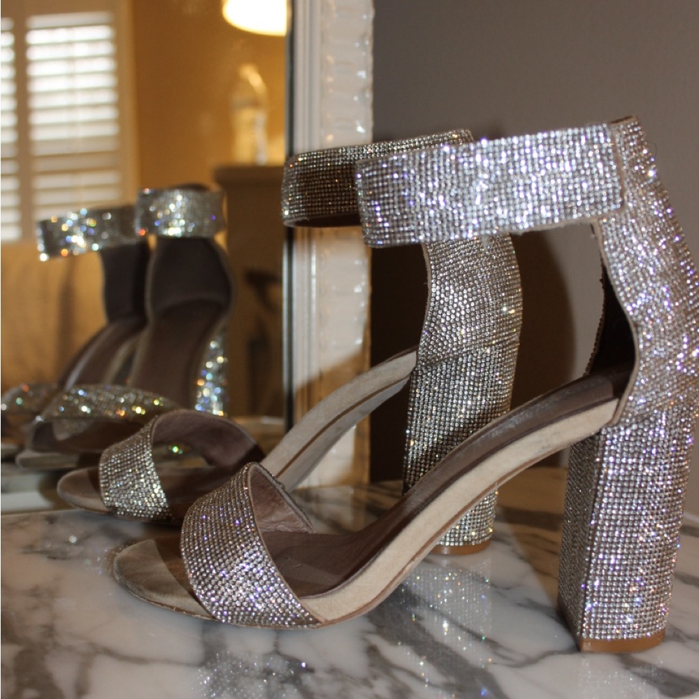 Jeffery Campbell Rhinestone Heels